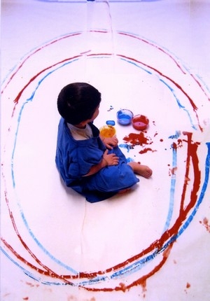 enfant-peinture